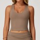 Women Casual Solid Color Quick-Dry Sports Tank Top Women Casual Solid Color Quick-Dry Sports Tank Top