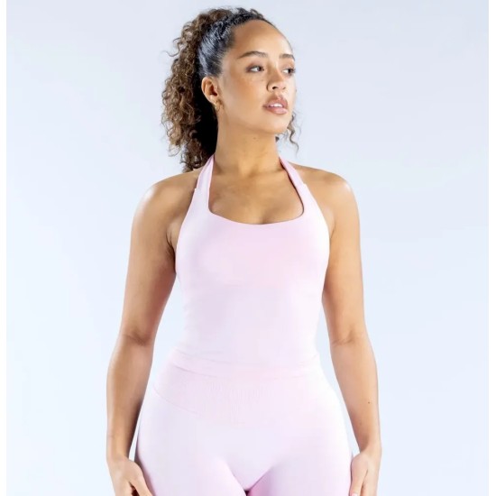 Women Fashion Sexy Solid Color Halter-Neck Sports Yoga Tank Top Women Fashion Sexy Solid Color Halter-Neck Sports Yoga Tank Top