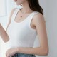 Women Edgy Cheap Basic High-waisted Solid Color Backless Crop Tank Top Women Edgy Cheap Basic High-waisted Solid Color Backless Crop Tank Top