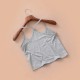 Women Edgy Cheap Basic High-waisted Solid Color Backless Crop Tank Top Women Edgy Cheap Basic High-waisted Solid Color Backless Crop Tank Top