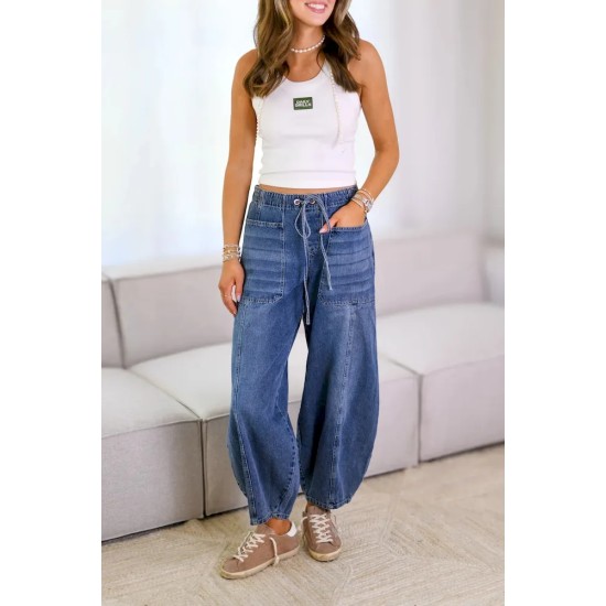 Street Casual Women Loose Jeans Street Casual Women Loose Jeans
