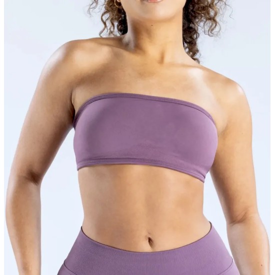 Women Fashion Sexy Solid Color Yoga Tube Top Women Fashion Sexy Solid Color Yoga Tube Top