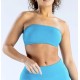 Women Fashion Sexy Solid Color Yoga Tube Top Women Fashion Sexy Solid Color Yoga Tube Top