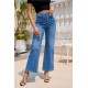 Women Fashion Casual Stretch High Waist Jeans Women Fashion Casual Stretch High Waist Jeans