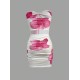 Summer Women Sexy Floral Printed Lace-Up Strapless Tube Top Slim-Fit Mini Skirt Set Summer Women Sexy Floral Printed Lace-Up Strapless Tube Top Slim-Fit Mini Skirt Set