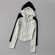 Women Fitness Sports Top Hooded Running Jacket Women Fitness Sports Top Hooded Running Jacket