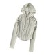 Women Fitness Sports Top Hooded Running Jacket Women Fitness Sports Top Hooded Running Jacket