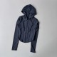 Women Fitness Sports Top Hooded Running Jacket Women Fitness Sports Top Hooded Running Jacket