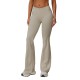Women Fashion Casual Solid Color Crossed High Waist Tight Flared Yoga Pants Women Fashion Casual Solid Color Crossed High Waist Tight Flared Yoga Pants