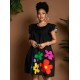 Women Fashion Casual Floral Printed Round Neck Short-Sleeve Loose Dress Women Fashion Casual Floral Printed Round Neck Short-Sleeve Loose Dress