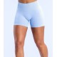 Women Fashion Solid Color High-Elastic Nylon Seamless Low-Waist Yoga Shorts Women Fashion Solid Color High-Elastic Nylon Seamless Low-Waist Yoga Shorts