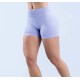 Women Fashion Solid Color High-Elastic Nylon Seamless Low-Waist Yoga Shorts Women Fashion Solid Color High-Elastic Nylon Seamless Low-Waist Yoga Shorts