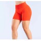 Women Fashion Solid Color High-Elastic Nylon Seamless Low-Waist Yoga Shorts Women Fashion Solid Color High-Elastic Nylon Seamless Low-Waist Yoga Shorts