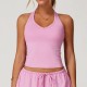 Women Fashion Casual Solid Color Backless Yoga Sports Tank Top Women Fashion Casual Solid Color Backless Yoga Sports Tank Top