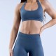 Women Fashion Sexy Solid Color Halter-Neck Seamless Sports Bra Women Fashion Sexy Solid Color Halter-Neck Seamless Sports Bra