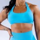 Women Fashion Sexy Solid Color Halter-Neck Seamless Sports Bra Women Fashion Sexy Solid Color Halter-Neck Seamless Sports Bra