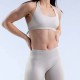 Women Fashion Sexy Solid Color Halter-Neck Seamless Sports Bra Women Fashion Sexy Solid Color Halter-Neck Seamless Sports Bra