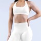 Women Fashion Sexy Solid Color Halter-Neck Seamless Sports Bra Women Fashion Sexy Solid Color Halter-Neck Seamless Sports Bra
