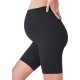 Pregnant Women Casual Solid Color Sports Yoga Shorts Pregnant Women Casual Solid Color Sports Yoga Shorts