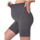 Pregnant Women Casual Solid Color Sports Yoga Shorts Pregnant Women Casual Solid Color Sports Yoga Shorts