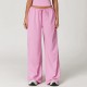 Women Casual Solid Color Wide-Leg Loose Drawstring Sports Pants Women Casual Solid Color Wide-Leg Loose Drawstring Sports Pants