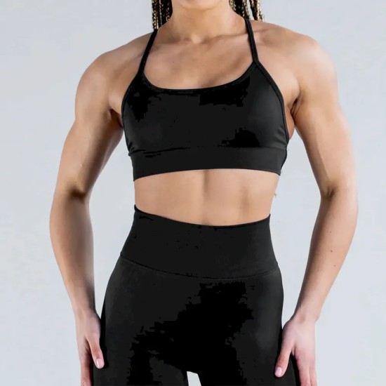 Women Casual Solid Color Seamless Backless Yoga Bra Women Casual Solid Color Seamless Backless Yoga Bra