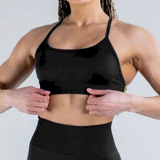 Women Casual Solid Color Seamless Backless Yoga Bra Women Casual Solid Color Seamless Backless Yoga Bra