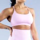 Women Casual Solid Color Seamless Backless Yoga Bra Women Casual Solid Color Seamless Backless Yoga Bra