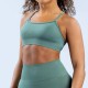 Women Casual Solid Color Seamless Backless Yoga Bra Women Casual Solid Color Seamless Backless Yoga Bra