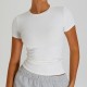 Women Fashion Casual Solid Colorthread Short-Sleeve Quick-Drying Yoga T-Shirt Women Fashion Casual Solid Colorthread Short-Sleeve Quick-Drying Yoga T-Shirt