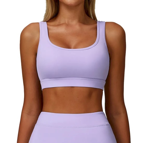 Women Casual Simple Solid Color Yoga Sports Bra Women Casual Simple Solid Color Yoga Sports Bra