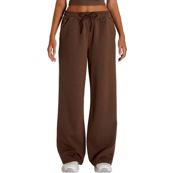 Women Fashion Casual Solid Color Loose Drawstring Wide-Leg Sports Pants Women Fashion Casual Solid Color Loose Drawstring Wide-Leg Sports Pants
